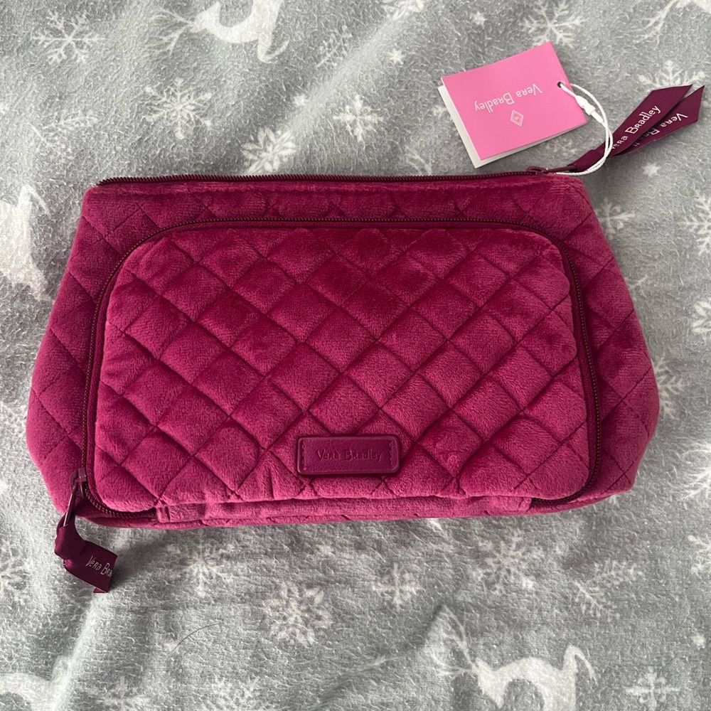 Vera Bradley Raspberry colored organizer